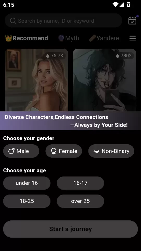 Linky AI: Chat, Play, Connect