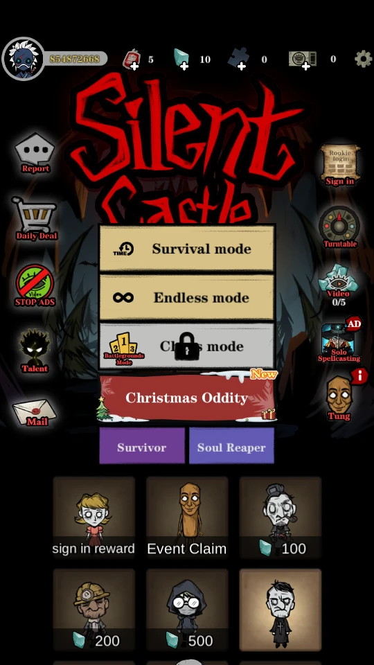 Silent Castle: Survive