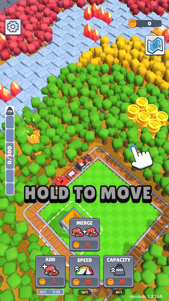 Train Miner: Idle Railway Game