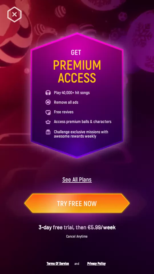 Tiles Hop Music & Ball Game