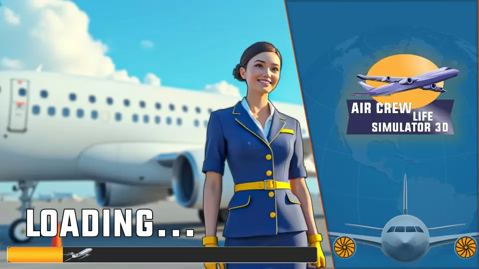 Air Crew Life Simulator 3D