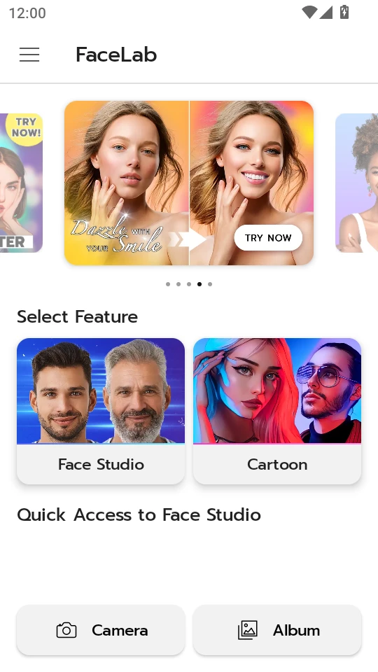 FaceLab Face Editor App, Aging