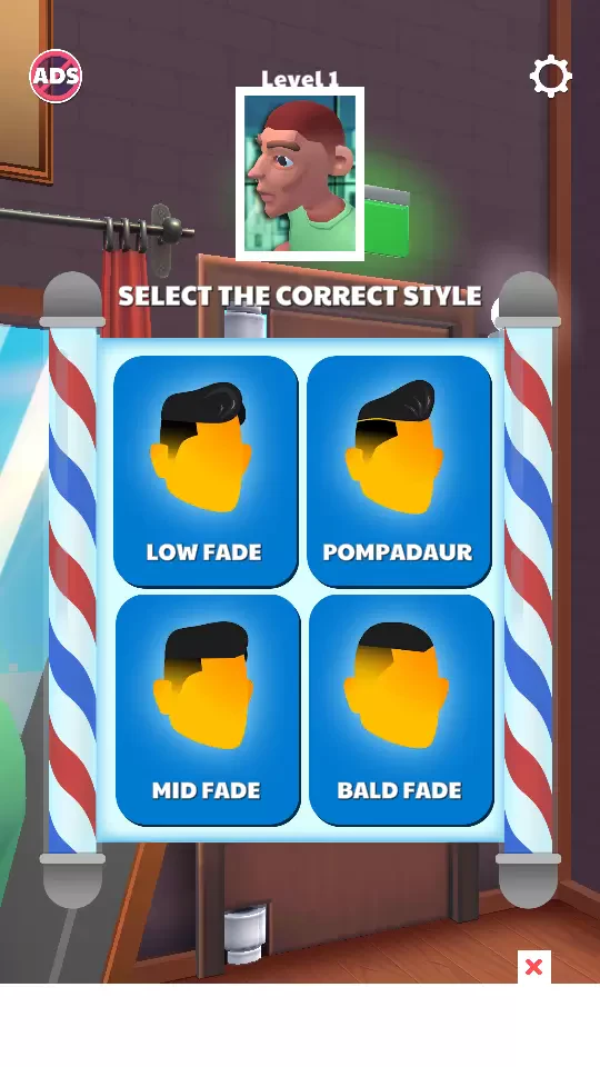 Fade Master 3D: Barber Shop