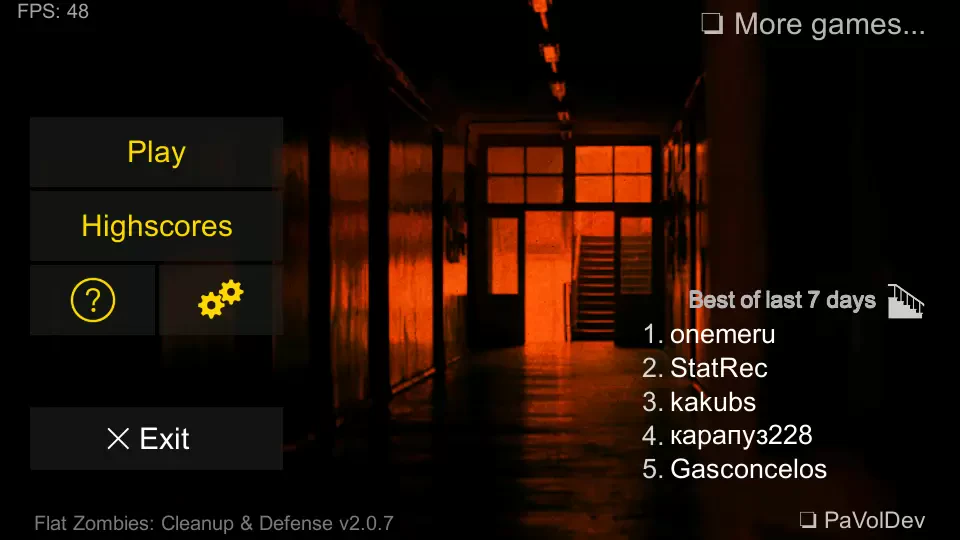 Flat Zombies: Defense&Cleanup