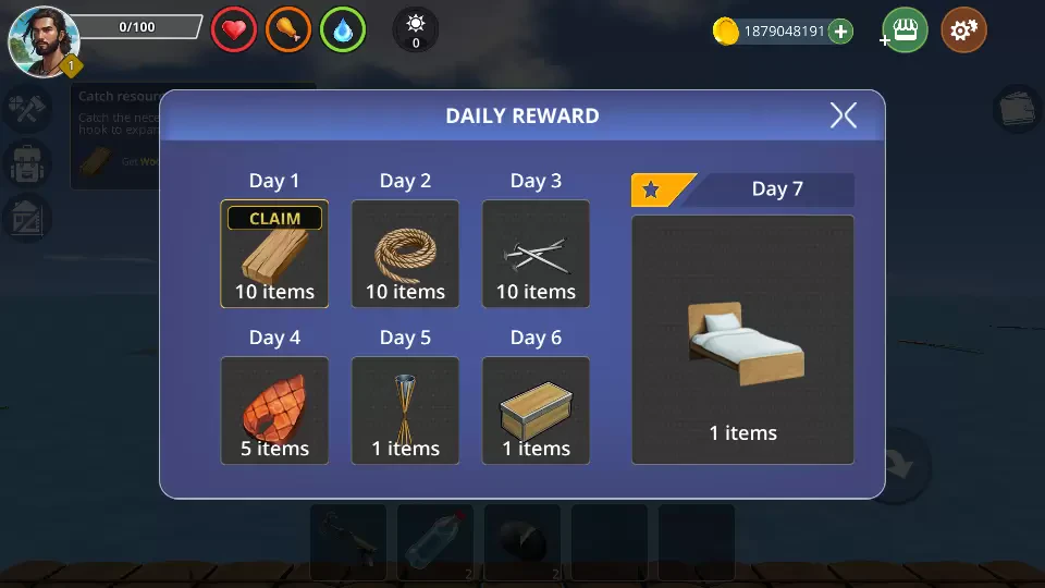 Oceanborn: Survival in Ocean