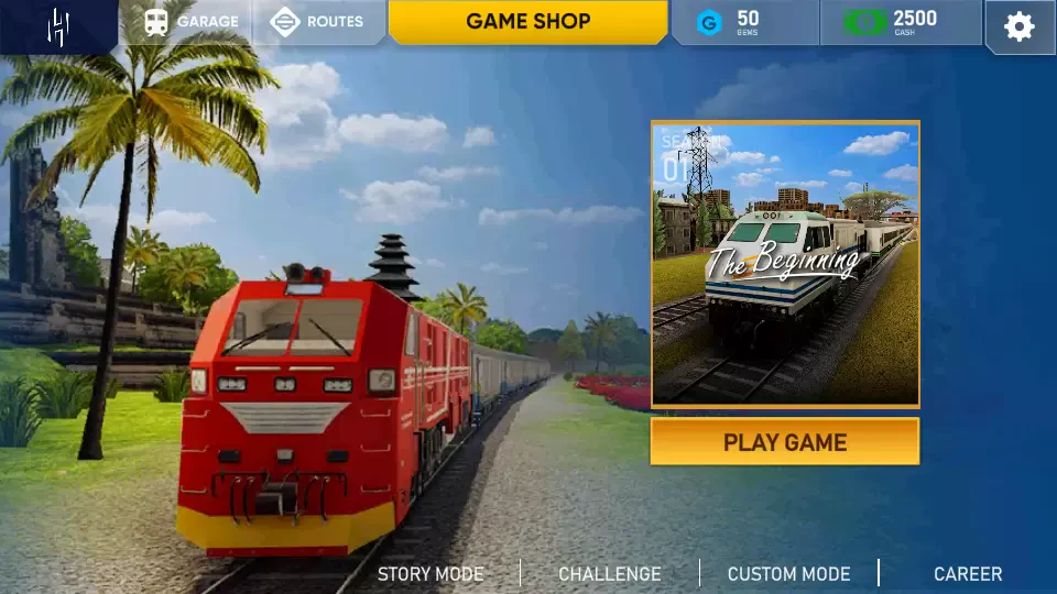 Indonesian Train Sim: Game