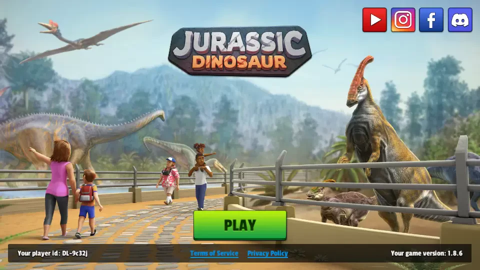 Jurassic Dinosaur: Dino Game