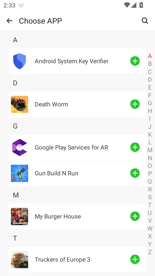 Clone App-Parallel Dual Space