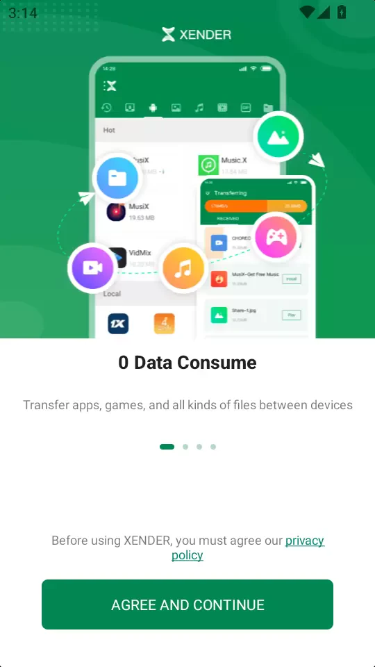 Xender - Share Music Transfer