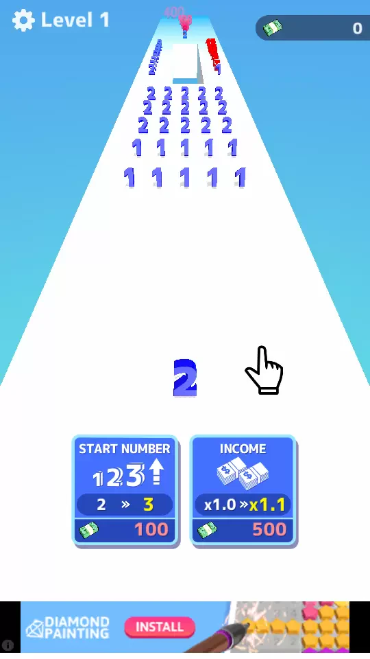 Number Master: Run and merge