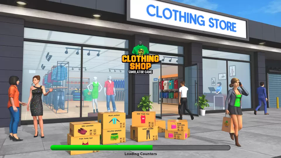 Clothing Shop - Simulator Game