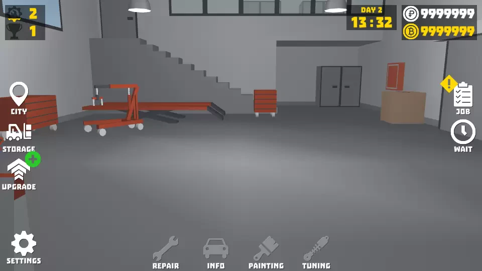 Retro Garage - Car Mechanic