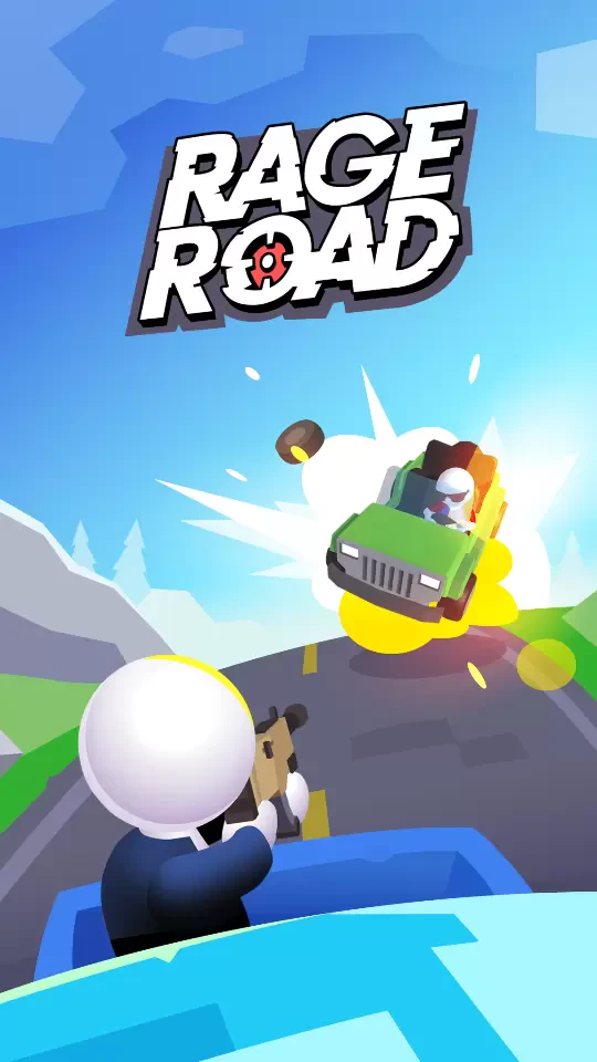 Rage Road - Car Shooting Game