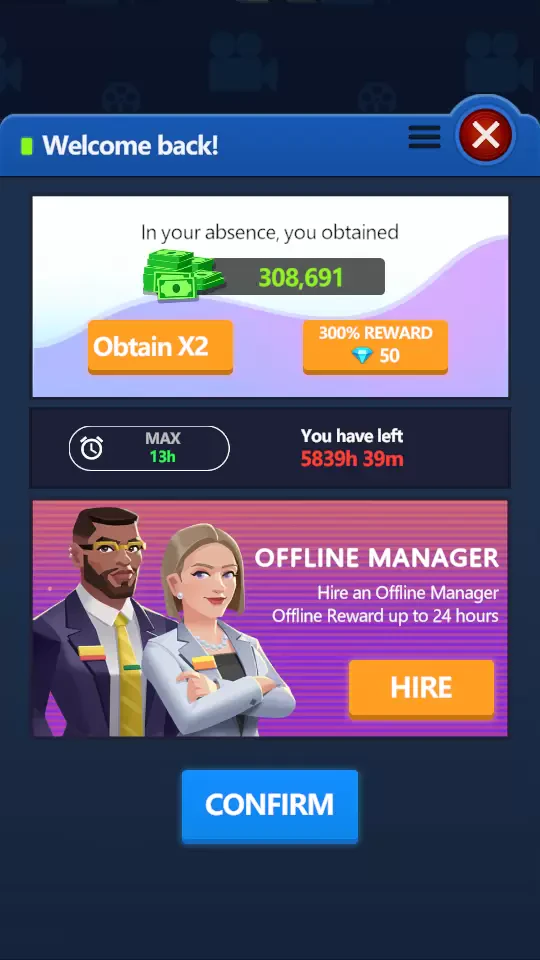 Idle Cinema Empire Idle Games