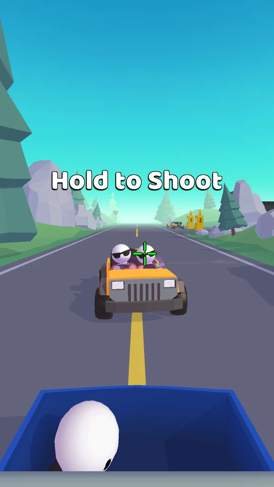 Rage Road - Car Shooting Game
