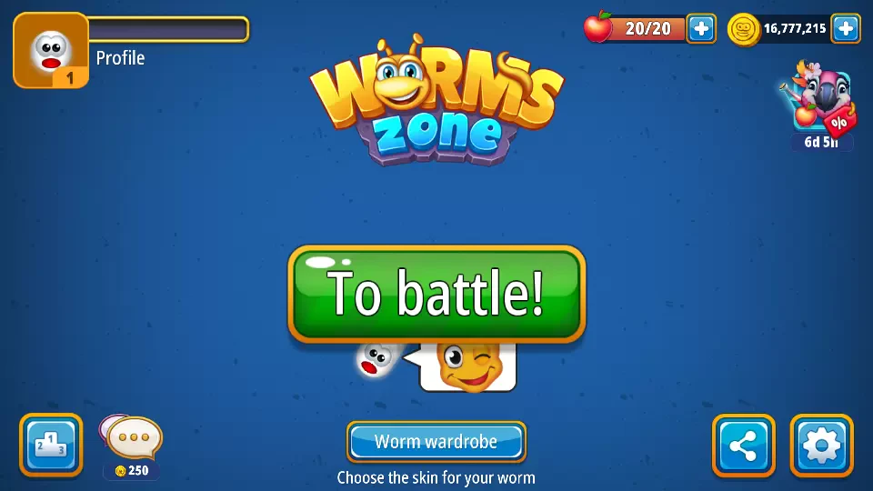 Worms Zone .io - Hungry Snake