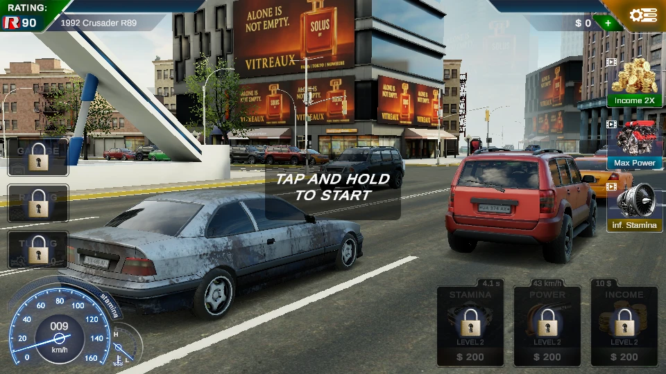 WeaveRacer - Idle Overtake