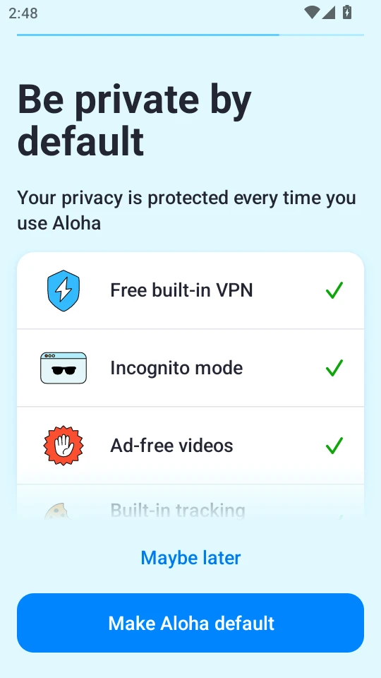 Aloha Private Browser - VPN