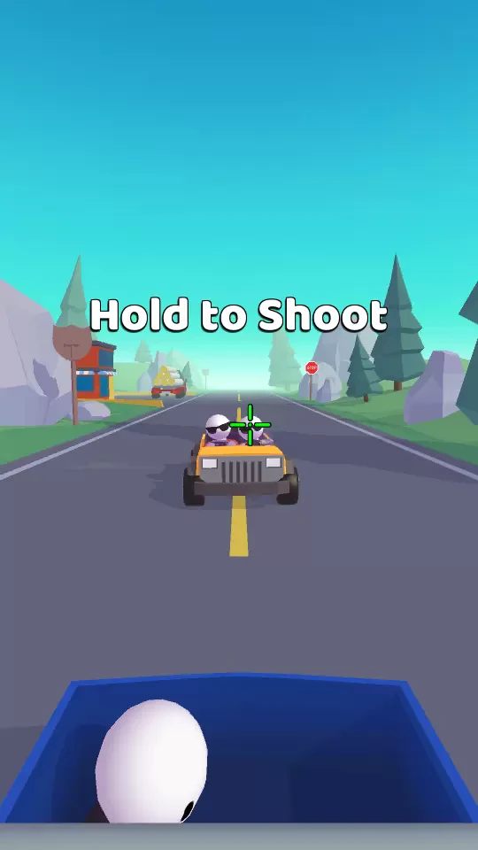 Rage Road - Car Shooting Game