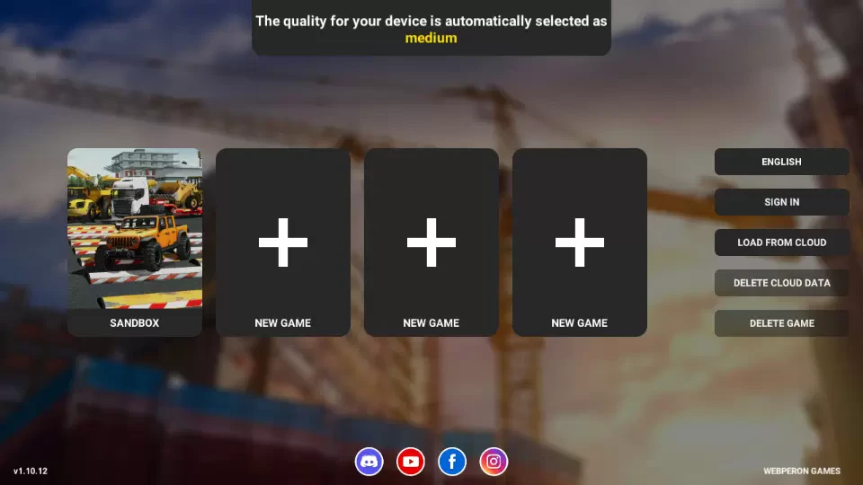 Heavy Machines & Construction