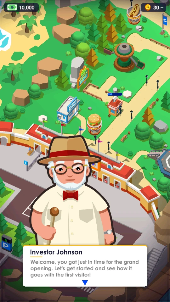 Idle Theme Park Tycoon