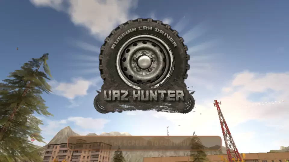 Russian Car Driver Uaz Hunter