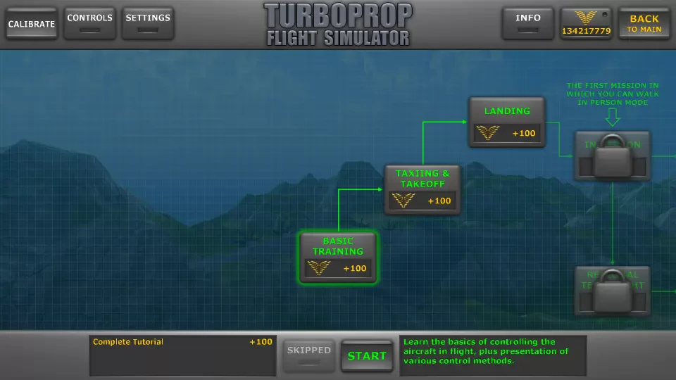 Turboprop Flight Simulator