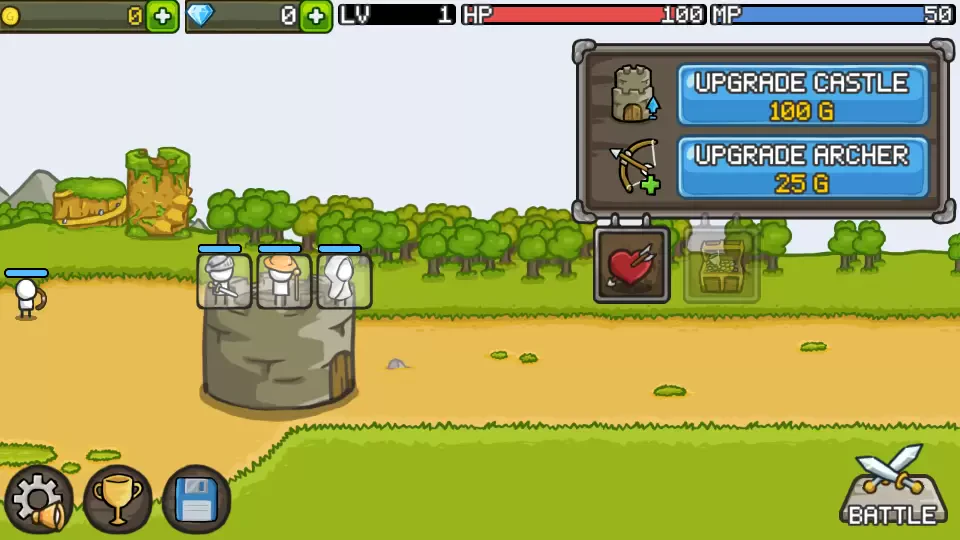 Grow Castle - Tower Defense