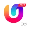 U Launcher 3D:3d themes Mod APK