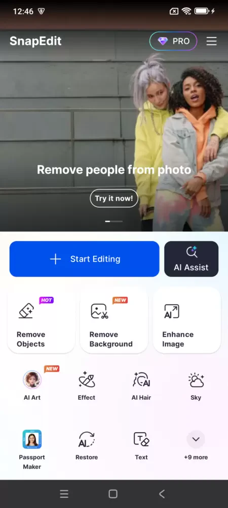 SnapEdit - AI photo editor