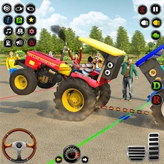 Farm Tractor Farming Games 3D