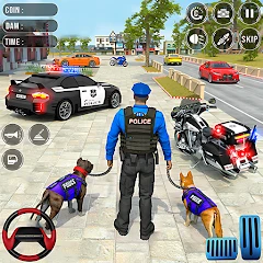 Police Car - Driving School 3D Mod Apk [Free purchase][Mod speed]