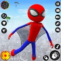 Spider Stickman Game Rope Hero Mod Apk [Unlimited money]