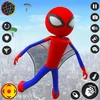 Spider Stickman Game Rope Hero Mod Apk [Unlimited money]