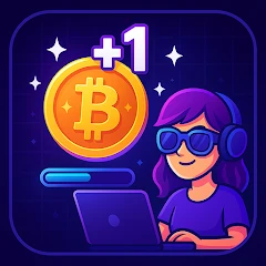 Bitcoin Simulador de minado Mod Apk [Dinero ilimitado]
