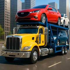 Car Carrier Trucking Simulator Mod Apk [Unlimited money]
