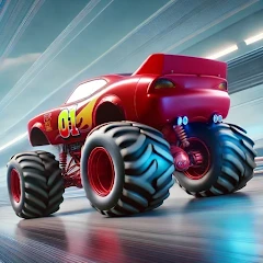 Monster Truck Racing For Kids Mod Apk [Remove ads][Unlimited money]
