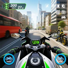 Real Bike Racer: Battle Mania Mod Apk [Remove ads][Mod speed]