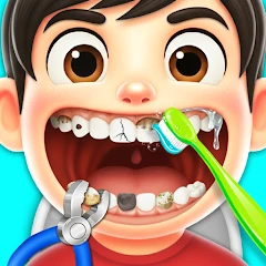 Dentist Doctor Hospital Games Mod Apk 1.0 [ازالة الاعلانات][Mod speed]