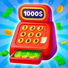 Cash Register : Shop Tycoon Mod Apk [Remove ads][Mod speed]