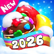 Crazy Candy Bomb-Sweet match 3 Mod Apk 4.9.0 [Sınırsız para][Mod Menu]