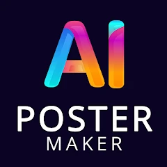 Poster Maker AI Flyer maker Mod Apk 3.3 [دفعت مجانا][شراء مجاني]