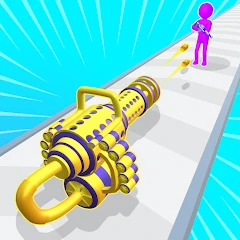 MachineGun Rush Mod Apk [dinero ilimitado]