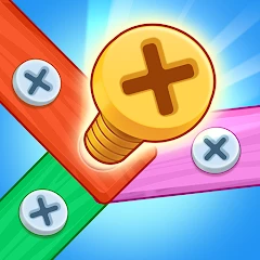 Wood Nuts And Bolts Puzzle Mod Apk [Remove ads]
