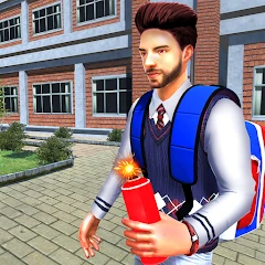 bad bully guys high school Mod Apk [Remove ads][Mod speed]