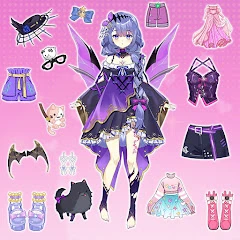 Chibi Doll Dress Up DIY Games Mod Apk [Remove ads][Mod speed]