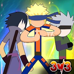 Stickman Ninja 3v3 Battle Mod Apk 7.2 [Dinero ilimitado]