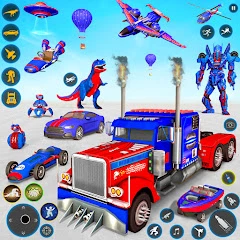 Police Truck Robot Transform Mod Apk 1.0.4 [Dinero ilimitado]
