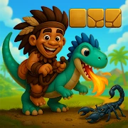 Super Tribe Boy: Dino Run Mod Apk [Remove ads][Mod speed]