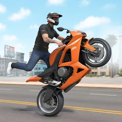 Moto Bike Stunt Wheelie Game Mod Apk 1.0 [المال غير محدود]